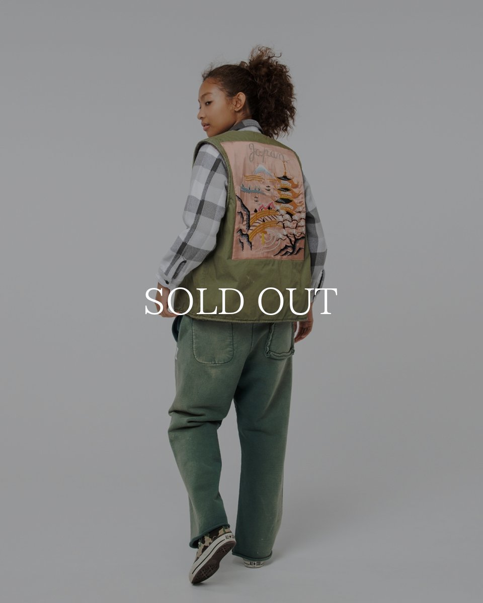 画像9: BOW WOW  ARMY SWEAT PANTS AGED (9)