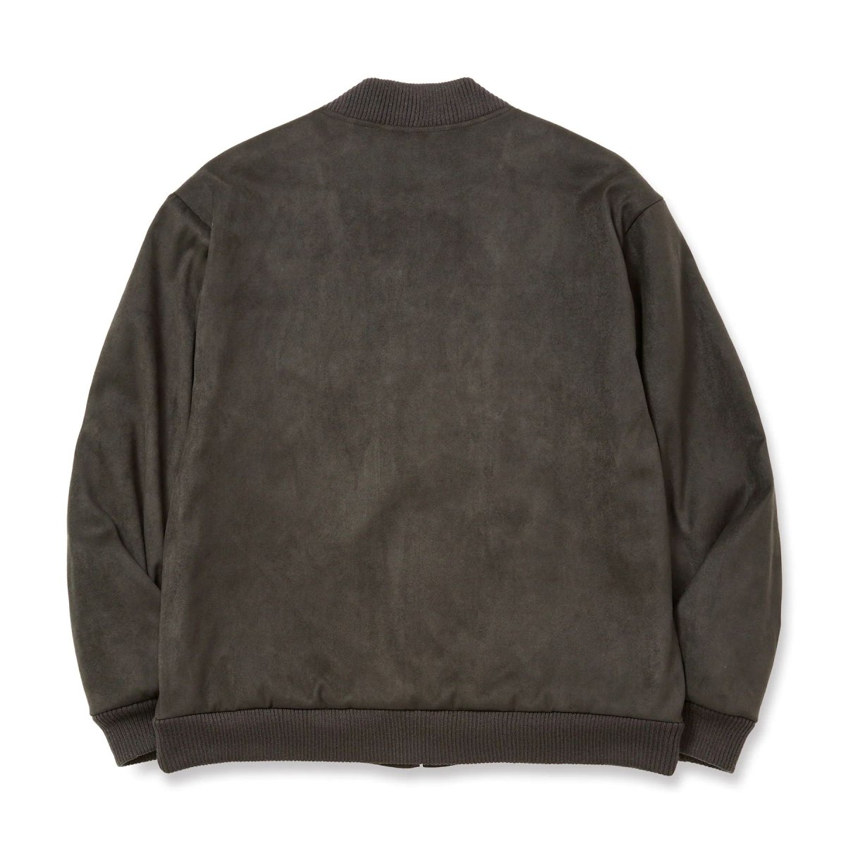 画像2: CALEE  FAUX SUEDE RIB JACKET (2)