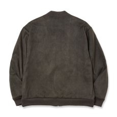 画像2: CALEE  FAUX SUEDE RIB JACKET (2)