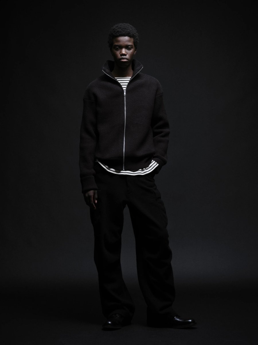 画像19: MINEDENIM  Heavyweight Trucker Knit Blouson (19)