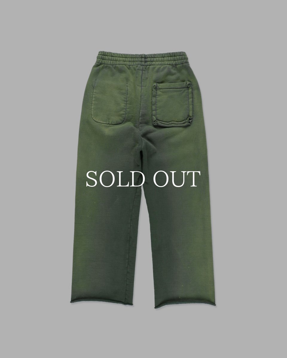 画像2: BOW WOW  ARMY SWEAT PANTS AGED (2)
