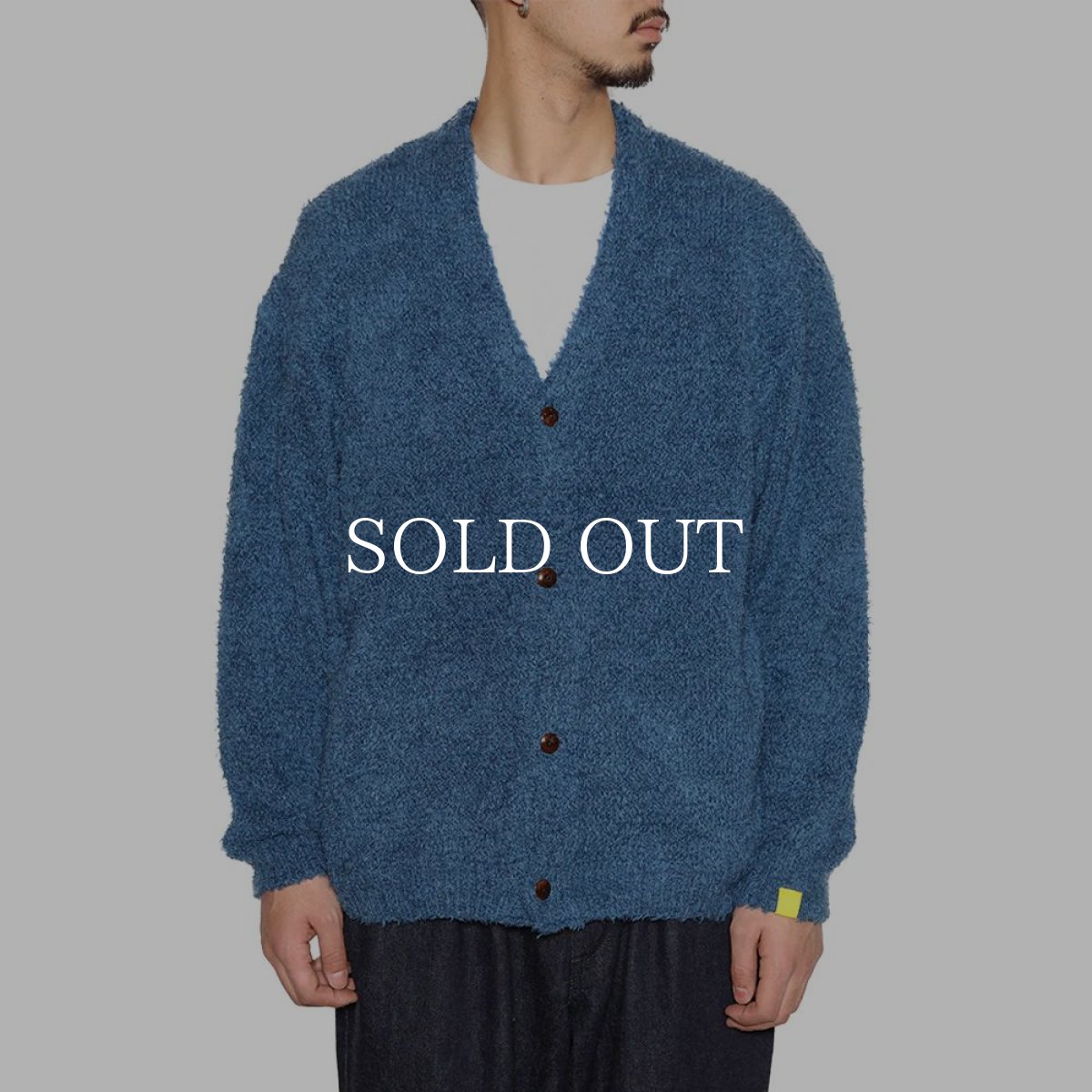 画像2: CALEE  × EYYA KNIT C/F CARDIGAN (2)