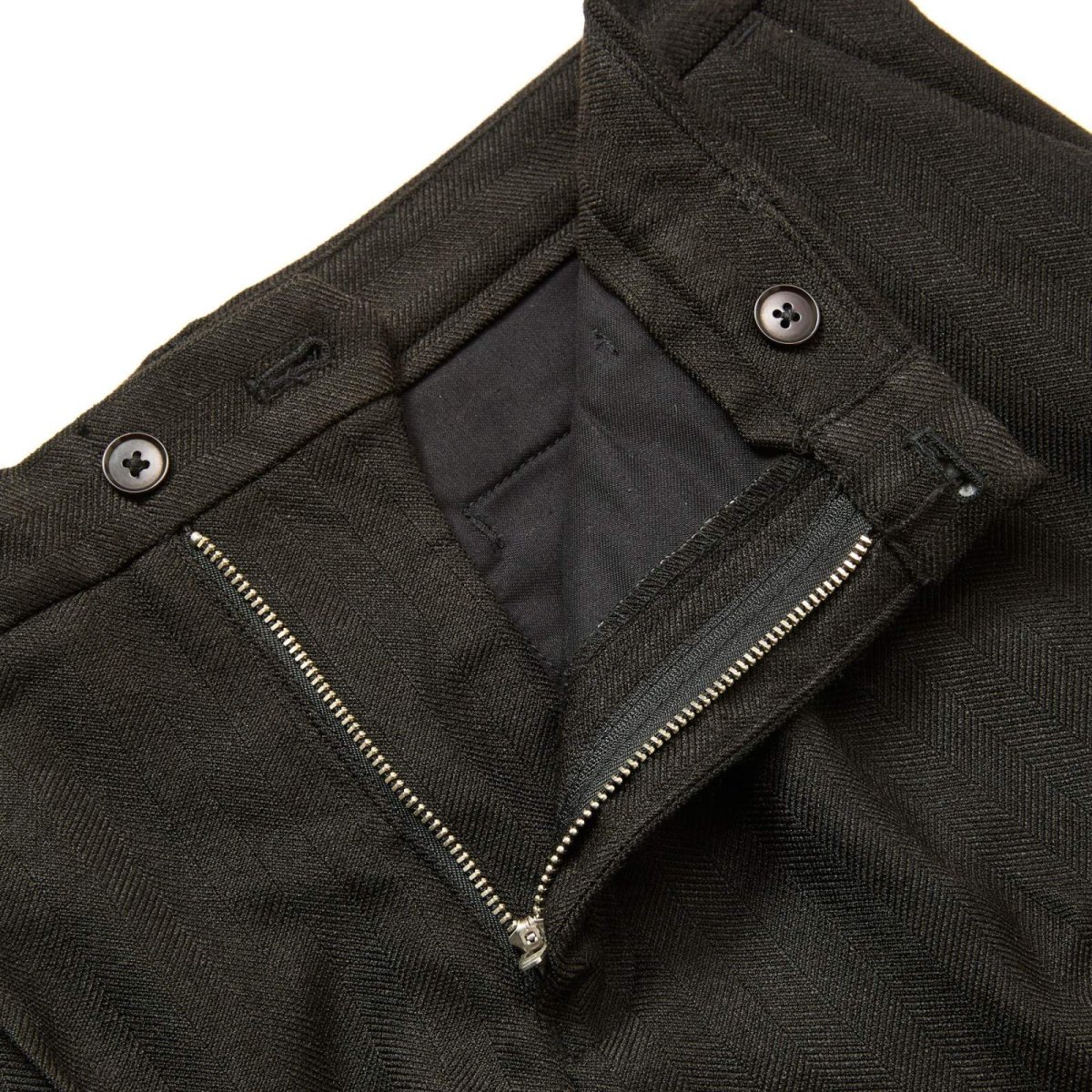 画像6: CALEE  VINTAGE TYPE HERRINGBONE SLACKS (6)