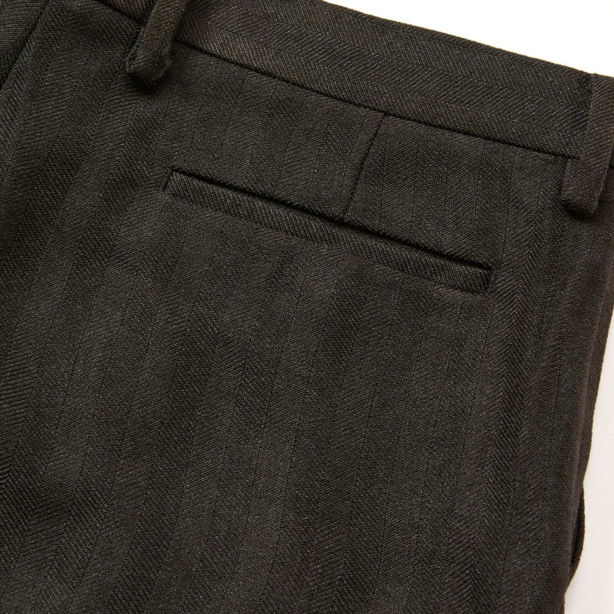 画像7: CALEE  VINTAGE TYPE HERRINGBONE SLACKS (7)
