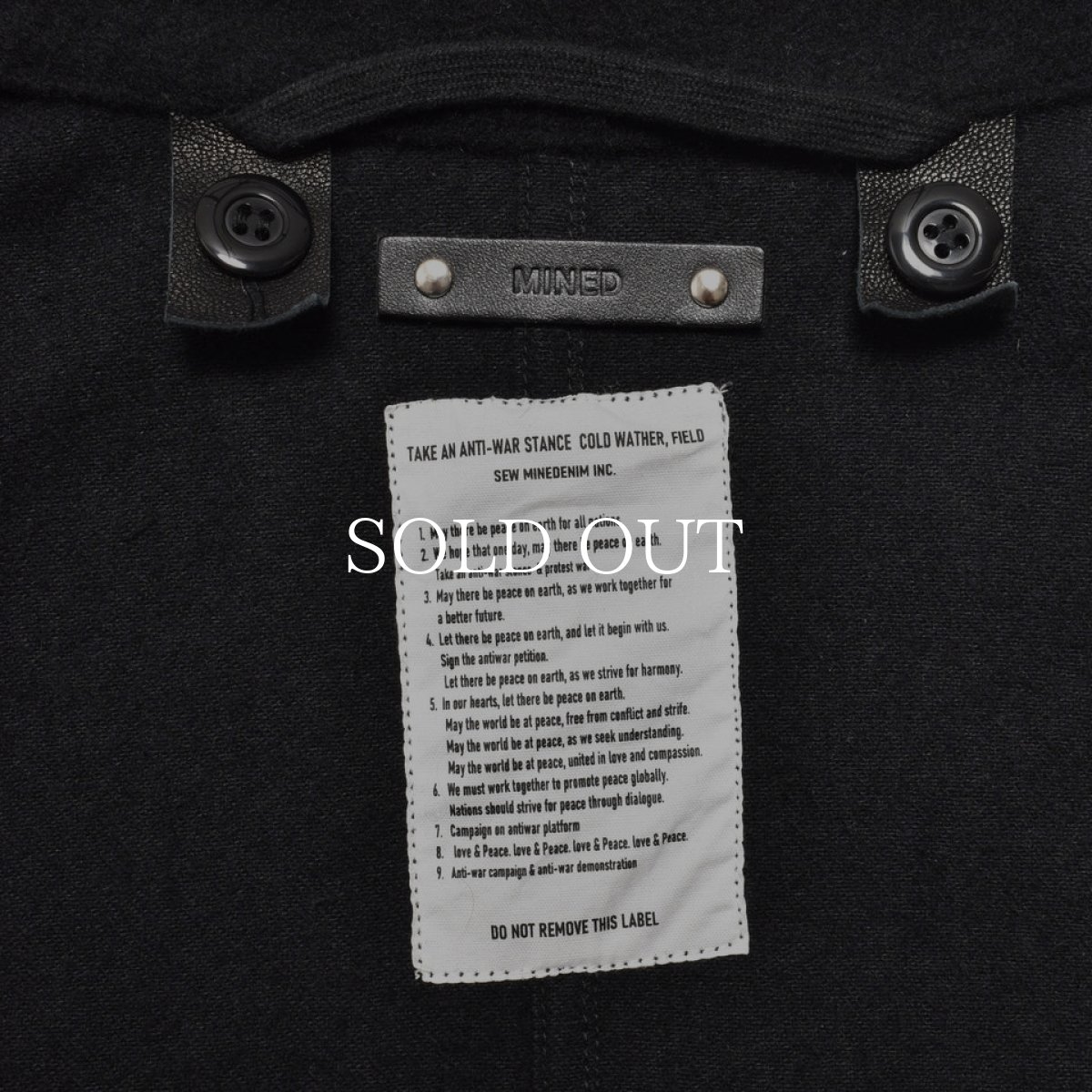 画像15: MINEDENIM  Shrunk C.Wool Field CT (15)