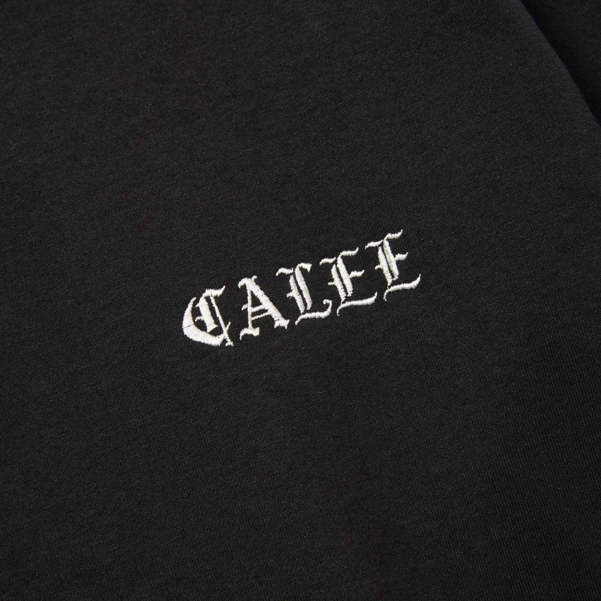 画像3: CALEE  VINTAGE TYPE EMBROIDERY L/S TEE (3)