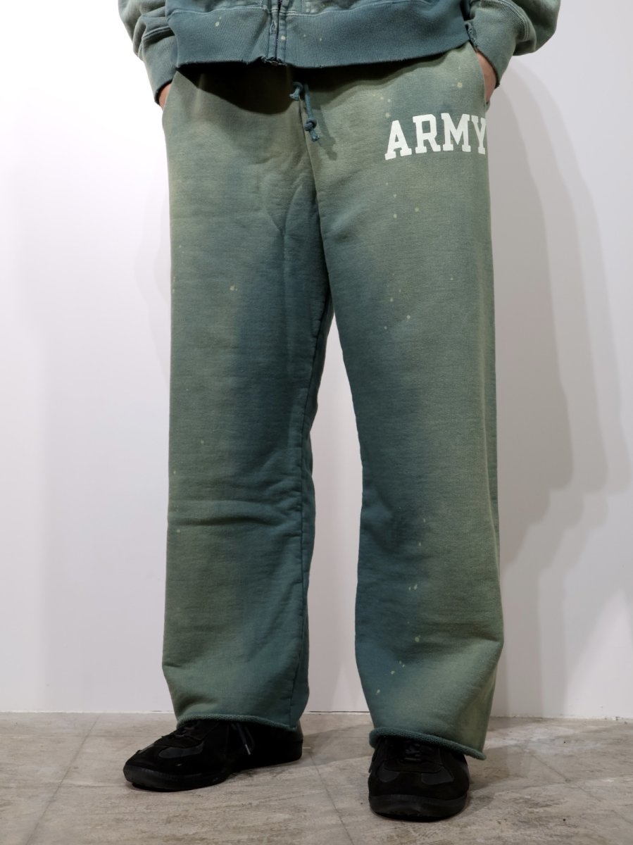画像3: BOW WOW  ARMY SWEAT PANTS AGED (3)