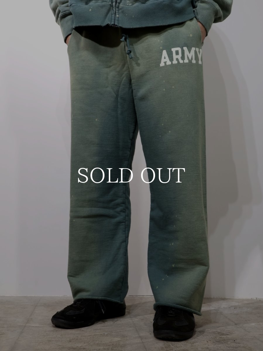 画像3: BOW WOW  ARMY SWEAT PANTS AGED (3)