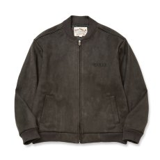 画像1: CALEE  FAUX SUEDE RIB JACKET (1)