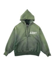 画像1: BOW WOW  ARMY ZIP HOODIE AGED (1)