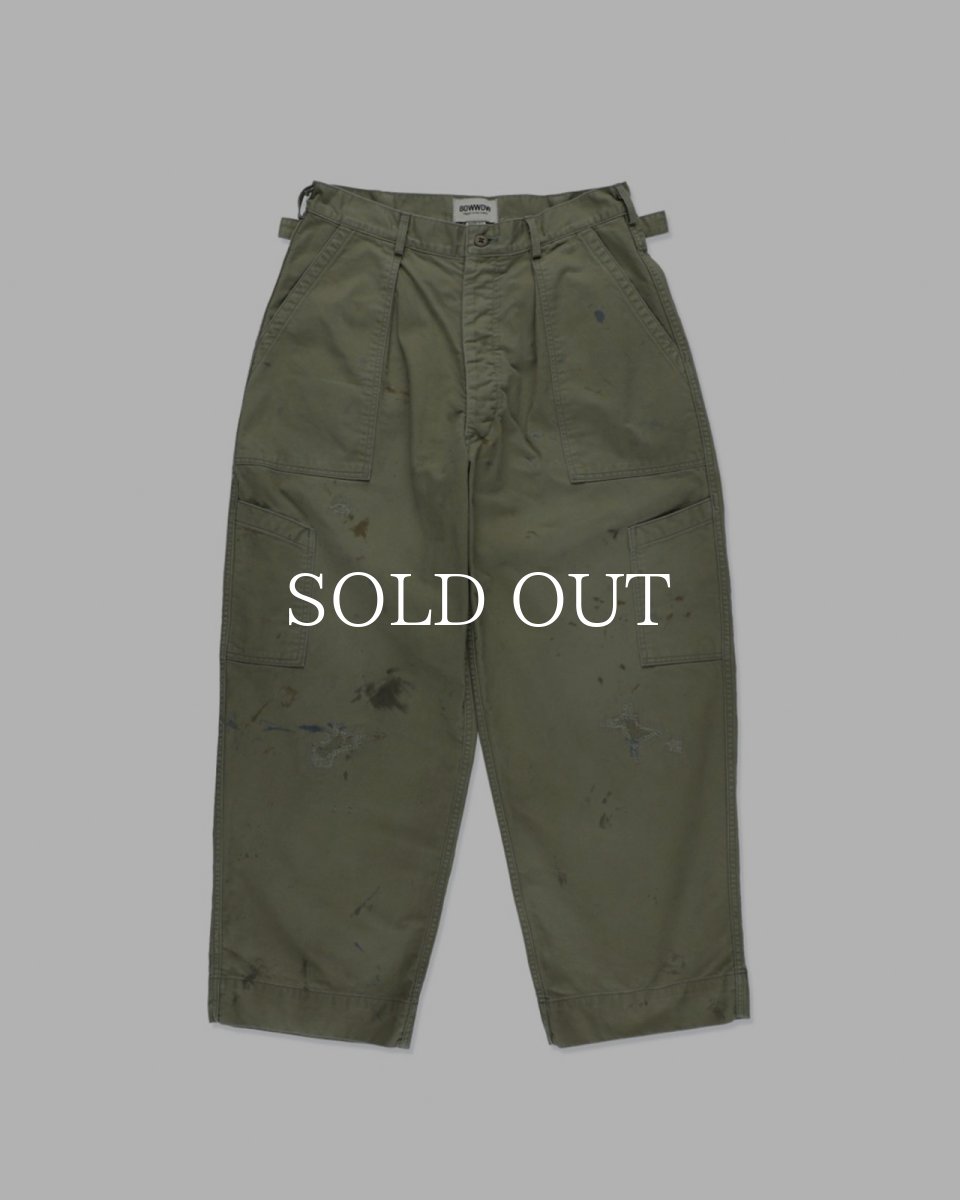 画像1: BOW WOW  REPAIRED USAF MECHANIC PANTS (1)