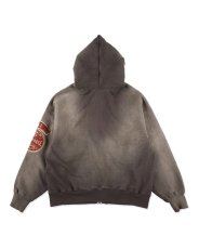 画像2: BOW WOW  BASEBALL CHAMPION ZIP HOODIE AGED (2)