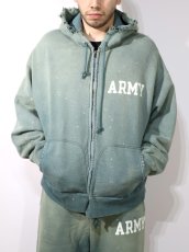 画像3: BOW WOW  ARMY ZIP HOODIE AGED (3)