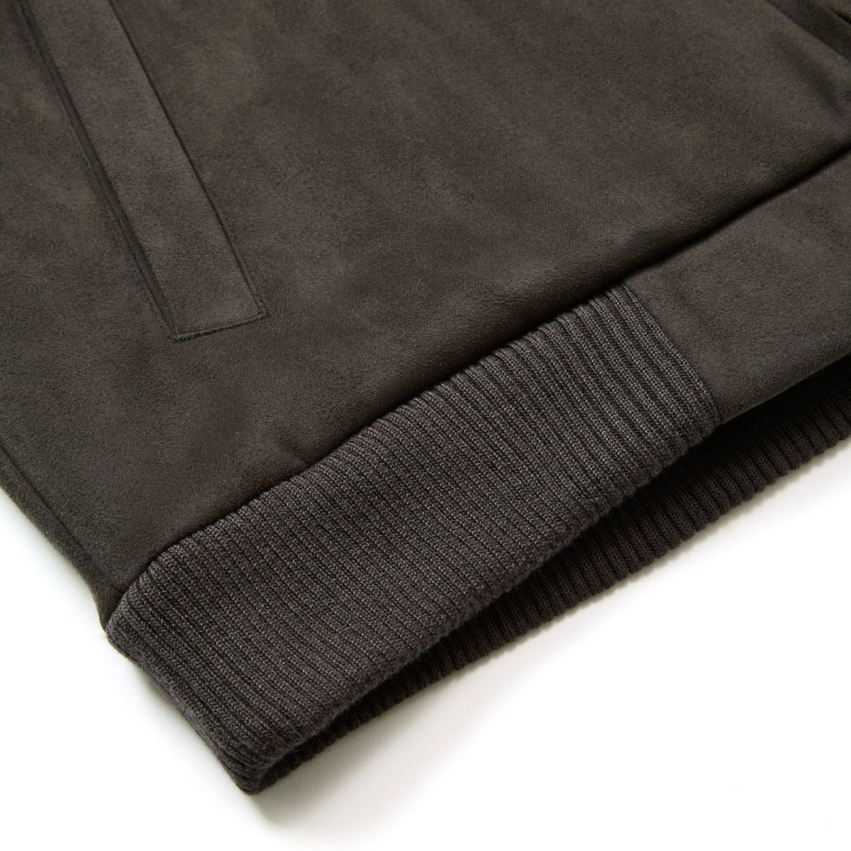 画像8: CALEE  FAUX SUEDE RIB JACKET (8)