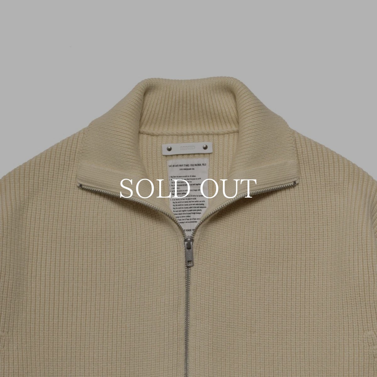 画像13: MINEDENIM  Heavyweight Trucker Knit Blouson (13)