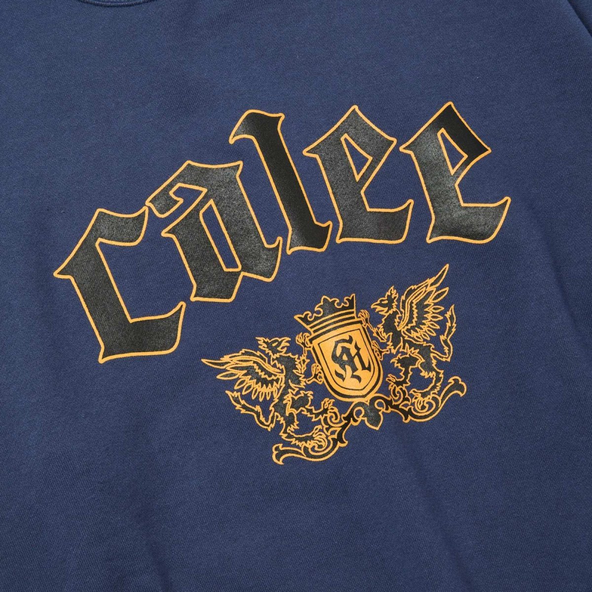 画像3: CALEE  EMBLEM LOGO CRE NECK SW (3)