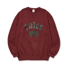 画像7: CALEE  EMBLEM LOGO CRE NECK SW (7)