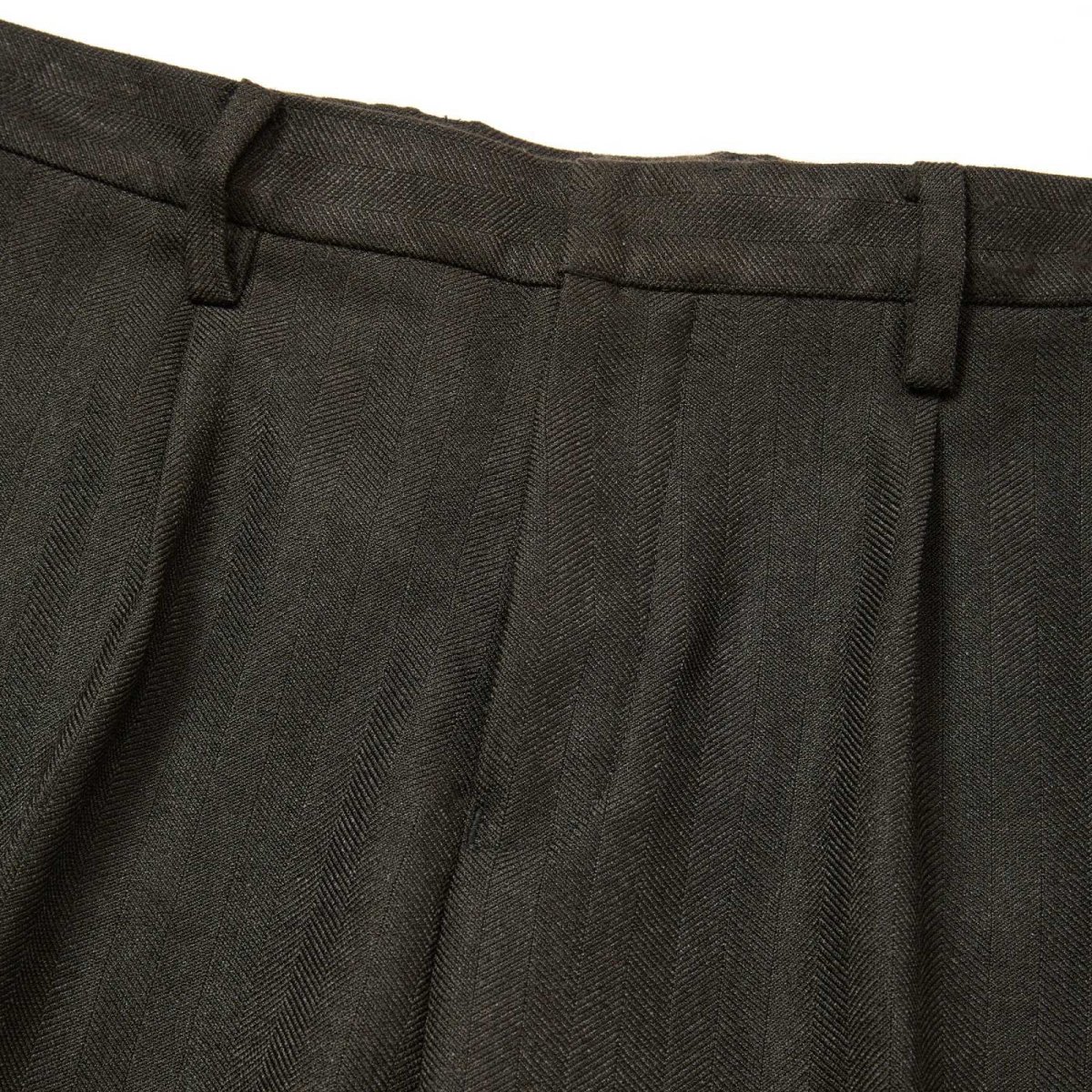 画像4: CALEE  VINTAGE TYPE HERRINGBONE SLACKS (4)