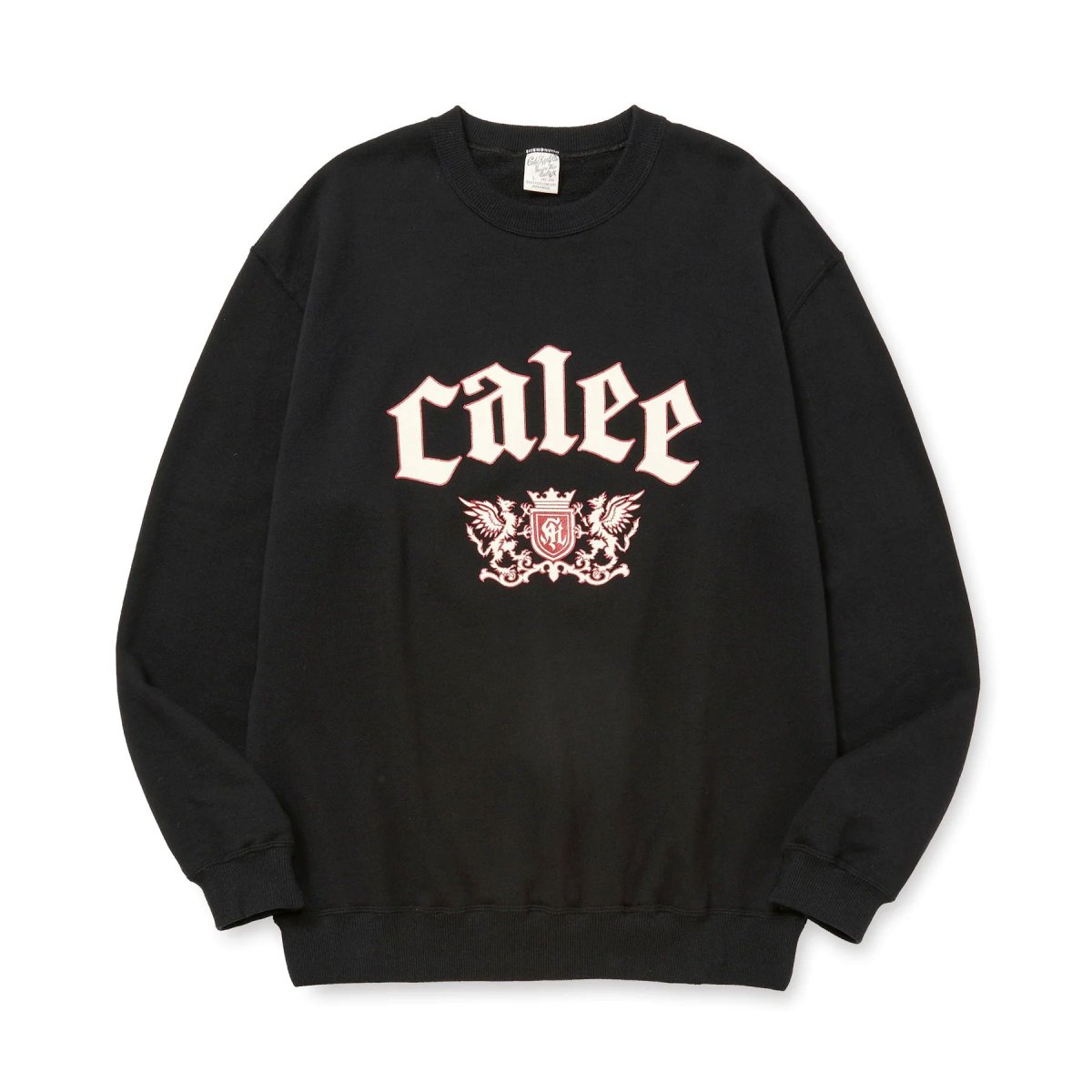 画像6: CALEE  EMBLEM LOGO CRE NECK SW (6)