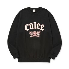 画像6: CALEE  EMBLEM LOGO CRE NECK SW (6)