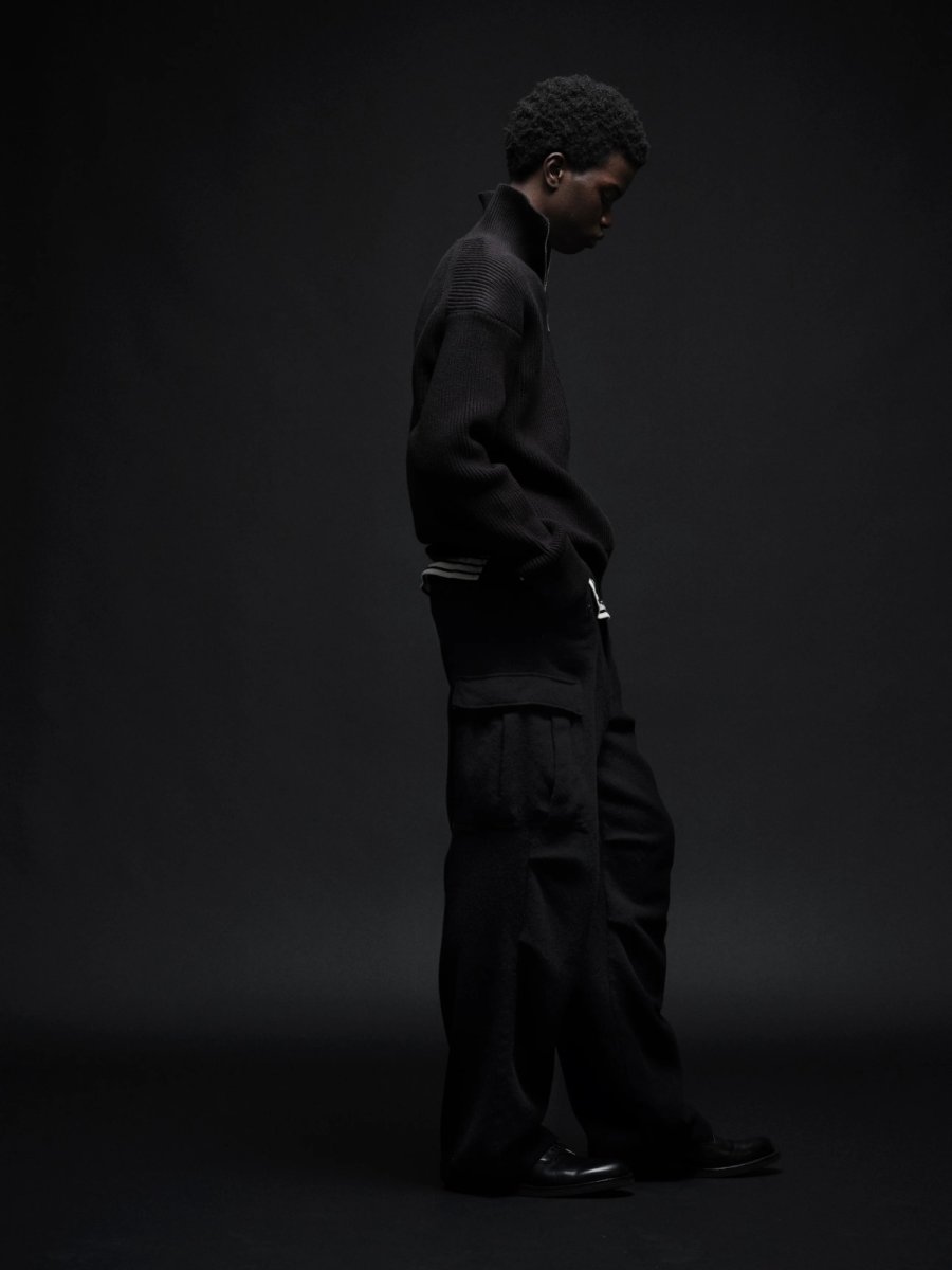 画像18: MINEDENIM  Heavyweight Trucker Knit Blouson (18)