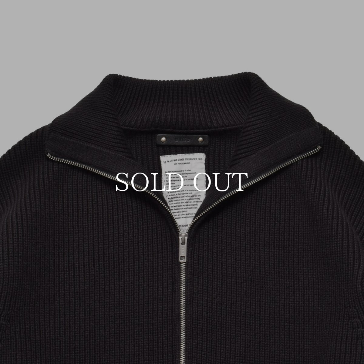 画像5: MINEDENIM  Heavyweight Trucker Knit Blouson (5)