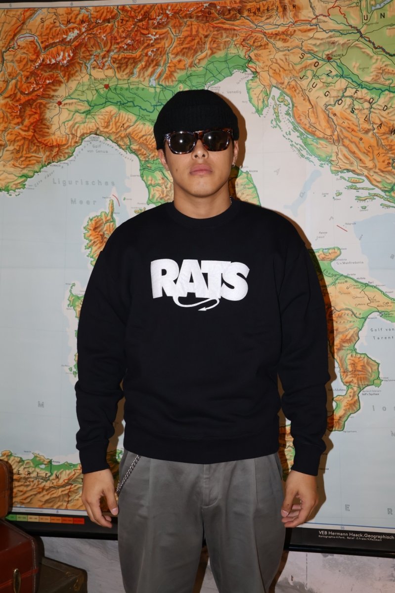 画像3: RATS  BOX LOGO SWEAT (3)