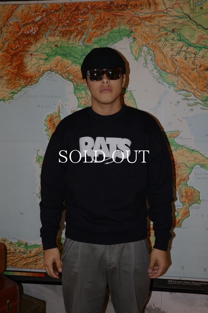 画像3: RATS  BOX LOGO SWEAT (3)