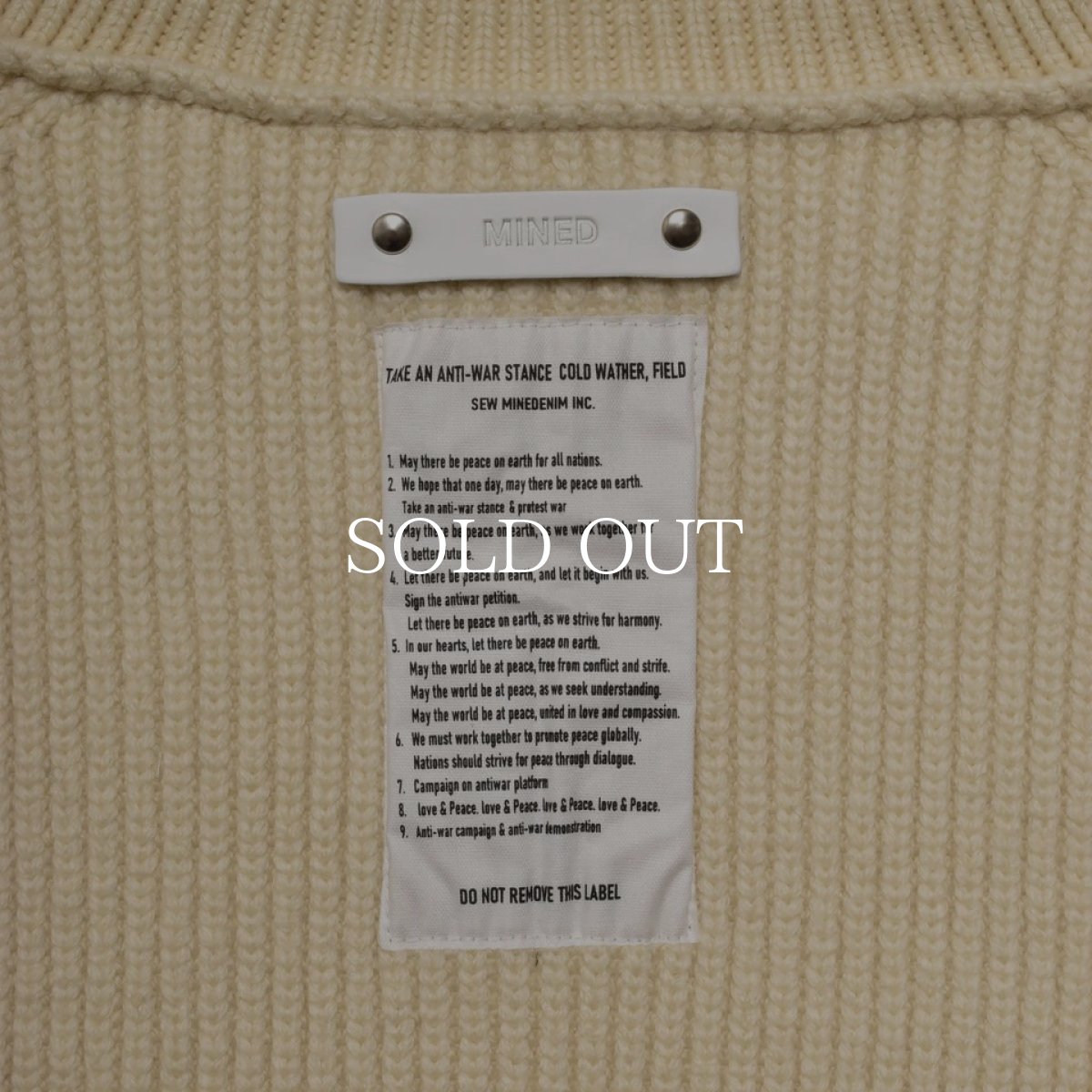 画像15: MINEDENIM  Heavyweight Trucker Knit Blouson (15)