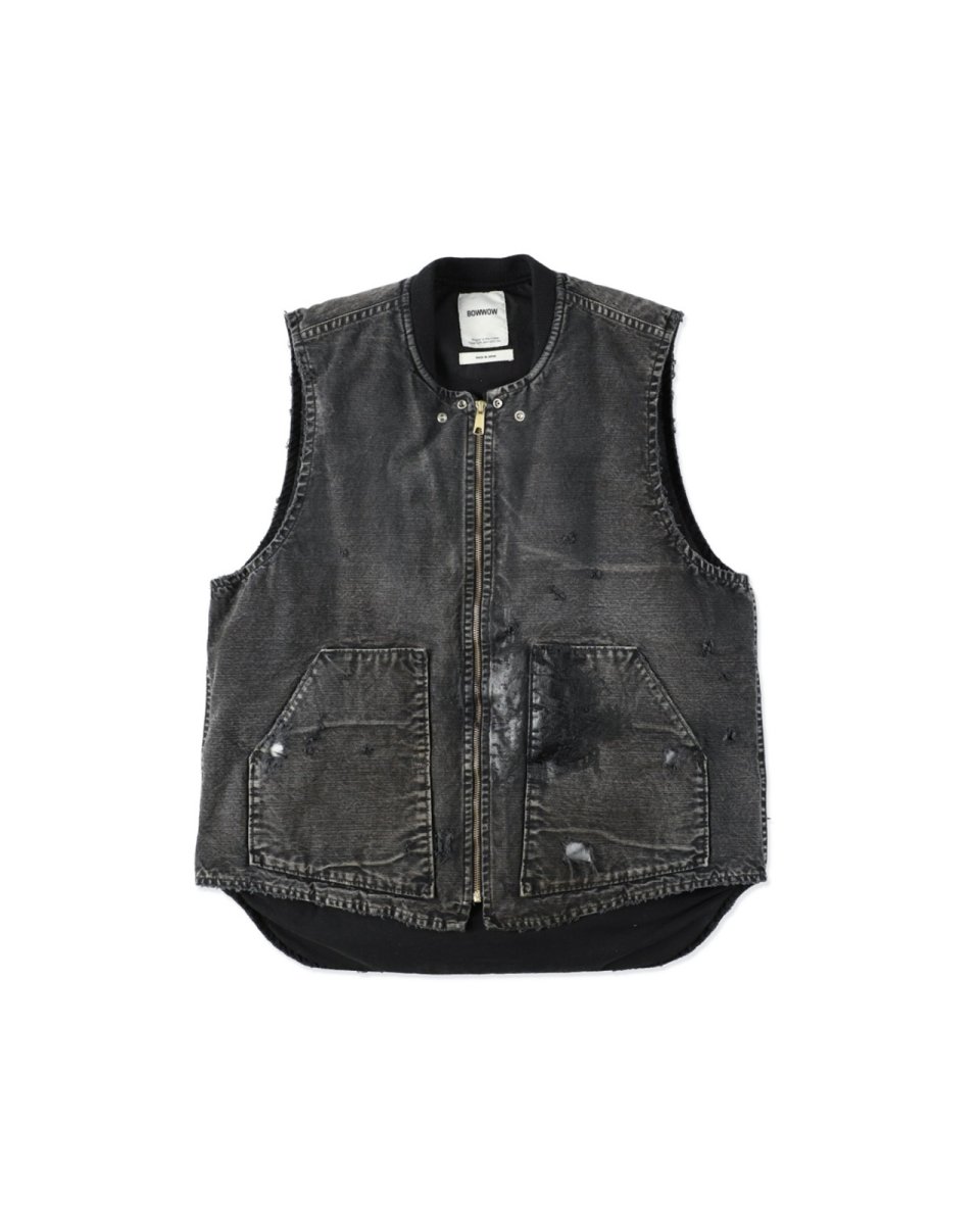 画像1: BOW WOW  DUCK VEST AGED (1)