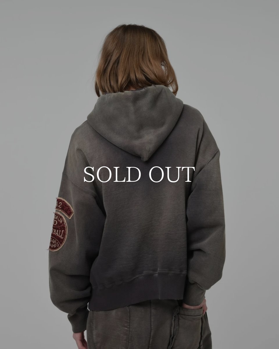 画像11: BOW WOW  BASEBALL CHAMPION ZIP HOODIE AGED (11)