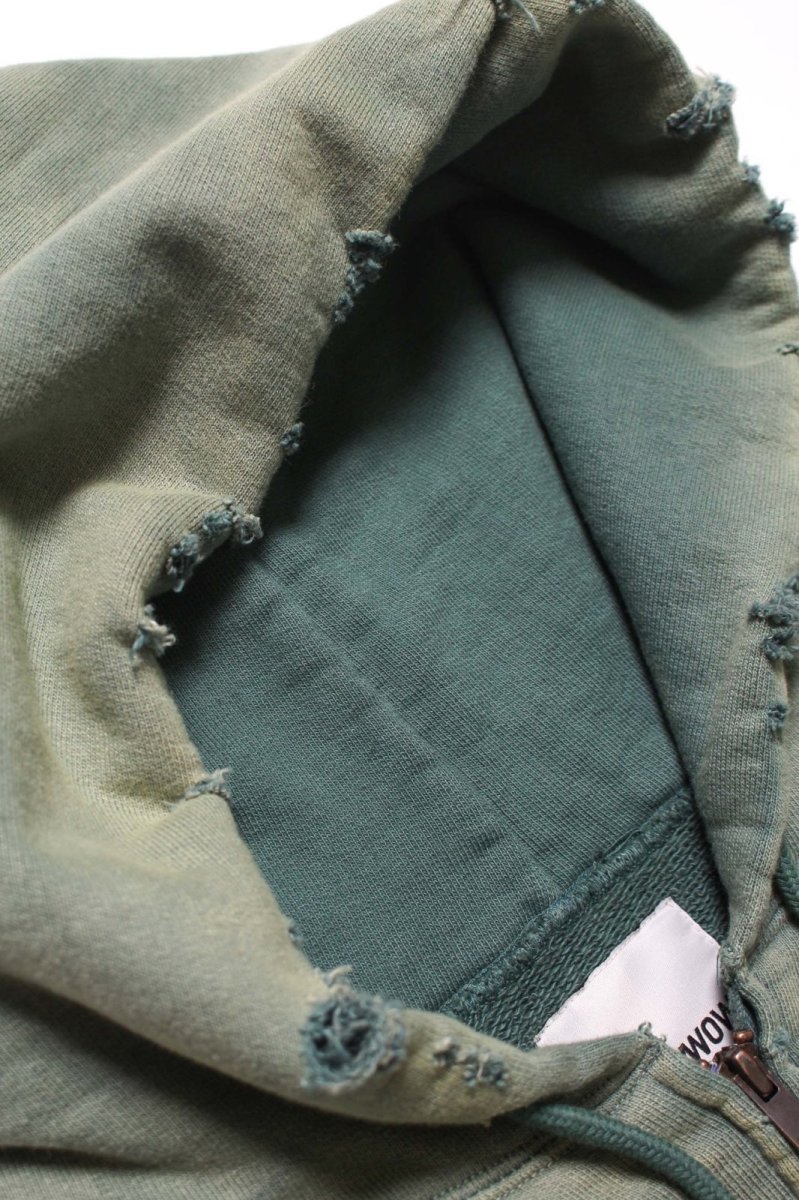 画像4: BOW WOW  ARMY ZIP HOODIE AGED (4)