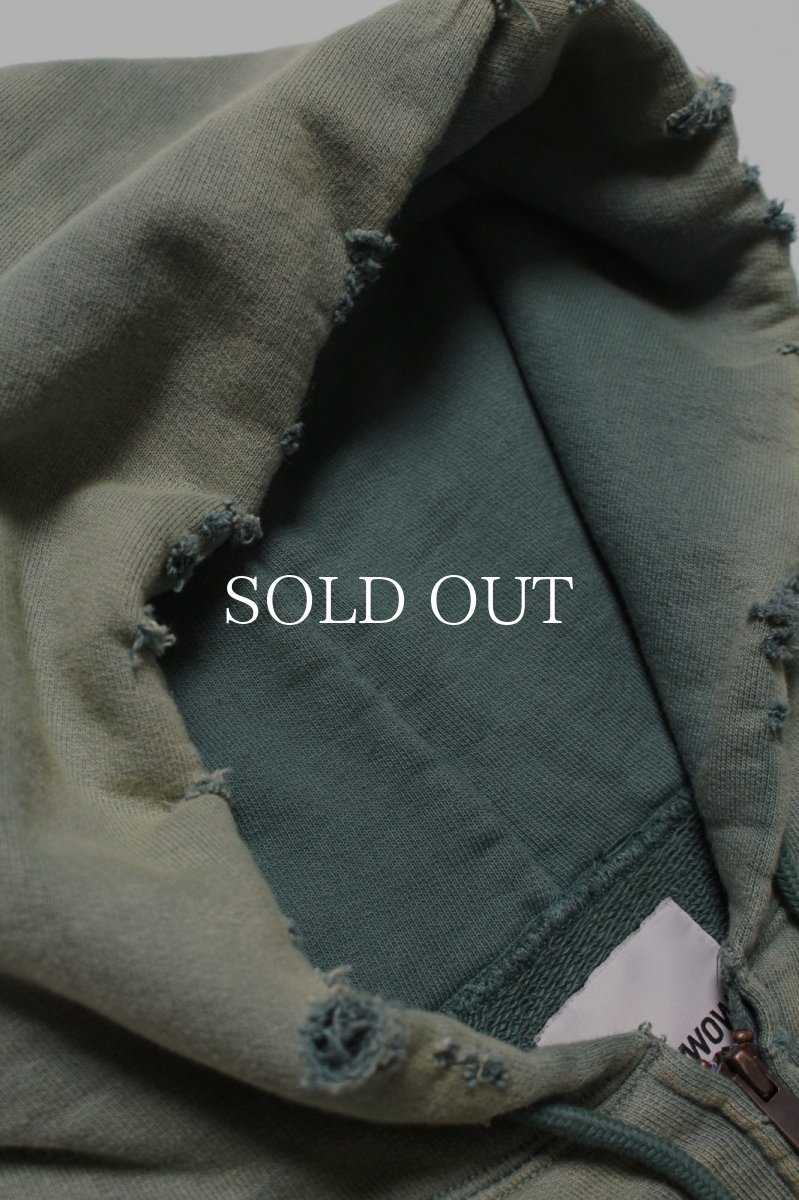 画像4: BOW WOW  ARMY ZIP HOODIE AGED (4)