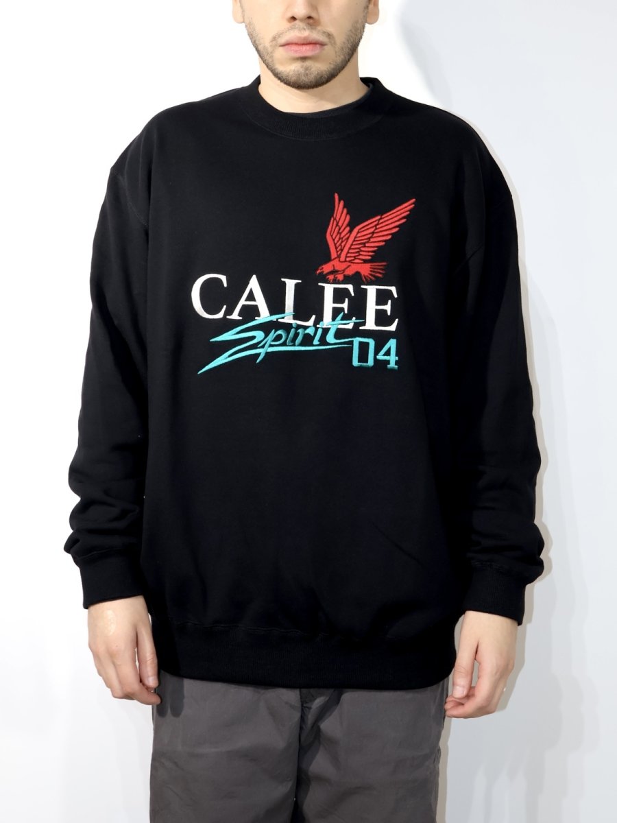 画像2: CALEE  CALEE FS LOGO CREW NECK SW (2)