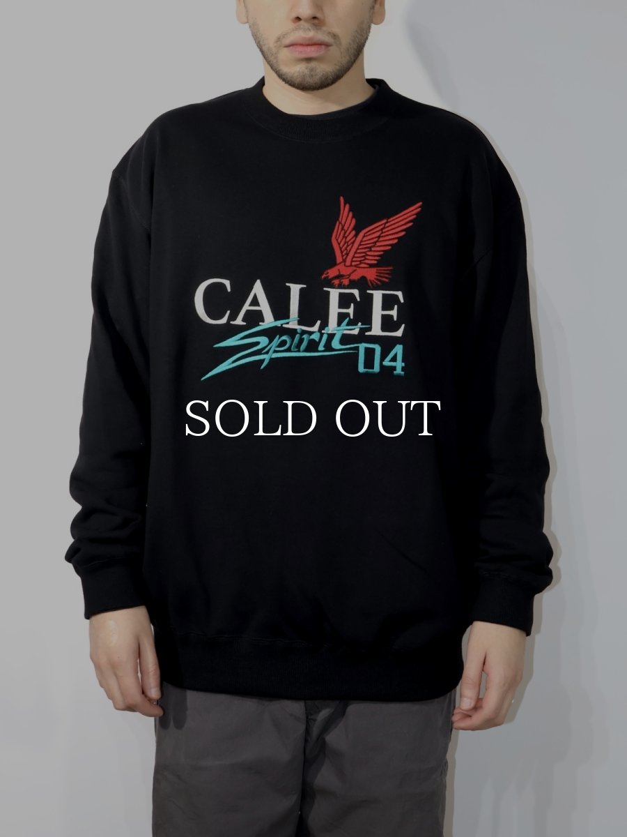 画像2: CALEE  CALEE FS LOGO CREW NECK SW (2)