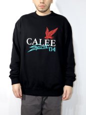 画像2: CALEE  CALEE FS LOGO CREW NECK SW (2)
