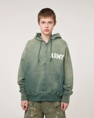 画像10: BOW WOW  ARMY ZIP HOODIE AGED (10)
