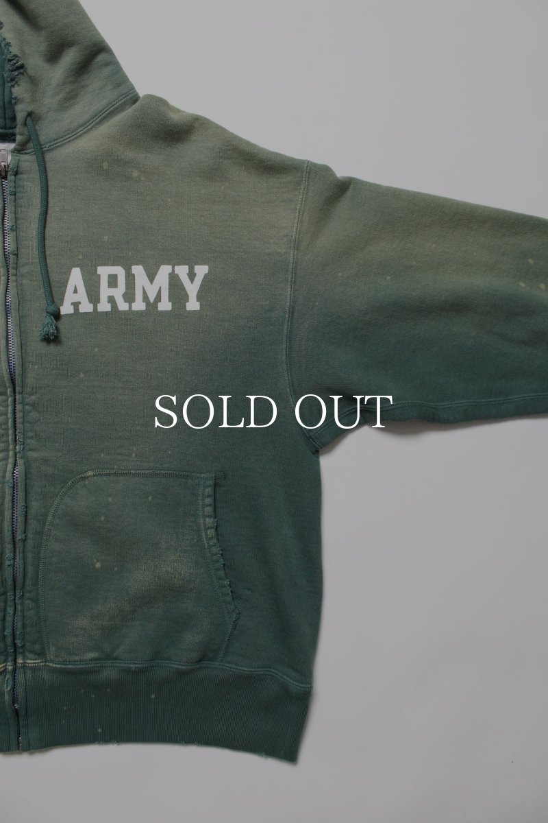 画像6: BOW WOW  ARMY ZIP HOODIE AGED (6)