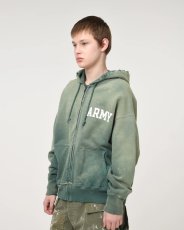 画像11: BOW WOW  ARMY ZIP HOODIE AGED (11)