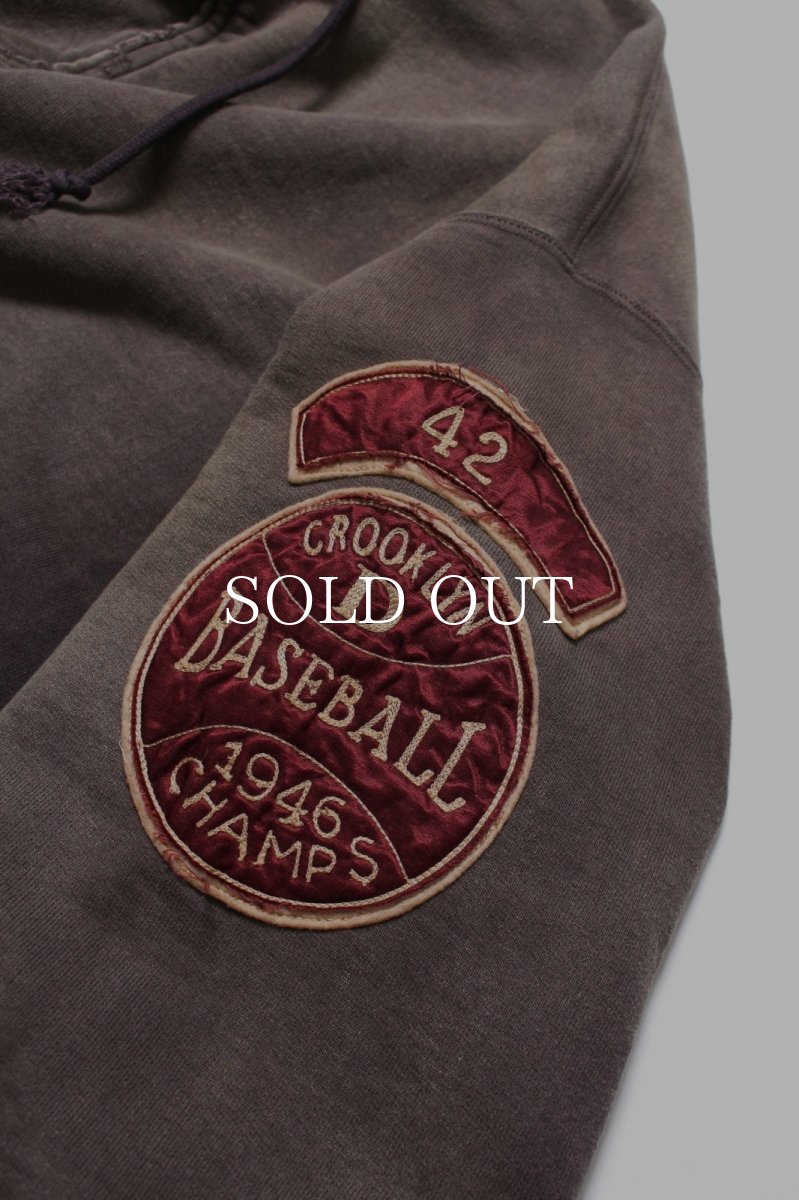 画像6: BOW WOW  BASEBALL CHAMPION ZIP HOODIE AGED (6)