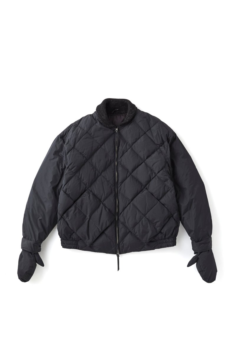 画像1: OLD JOE   HIGH-COUNT SILK MITTEN PUFF JACKET (1)