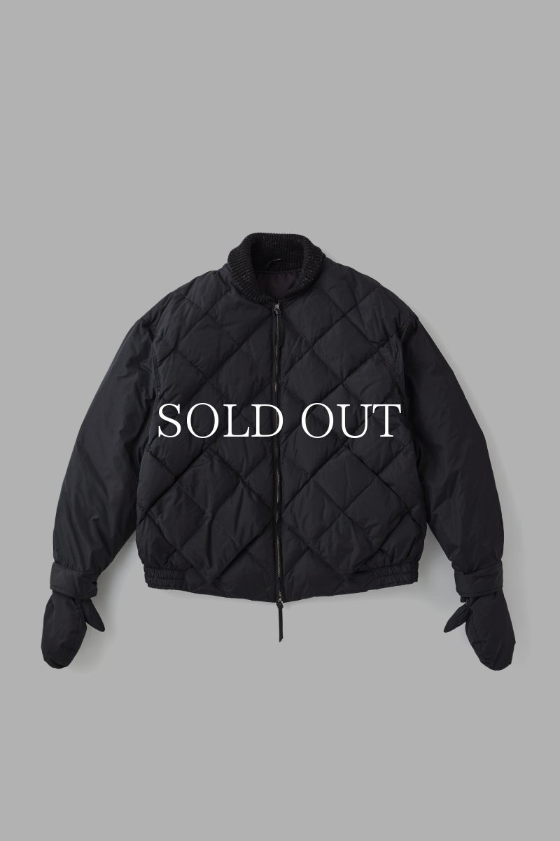 画像1: OLD JOE   HIGH-COUNT SILK MITTEN PUFF JACKET (1)