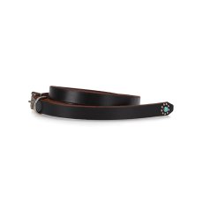 画像1: HTC  Belt #25th 1Point End Flower Turquoise 0.75 (1)