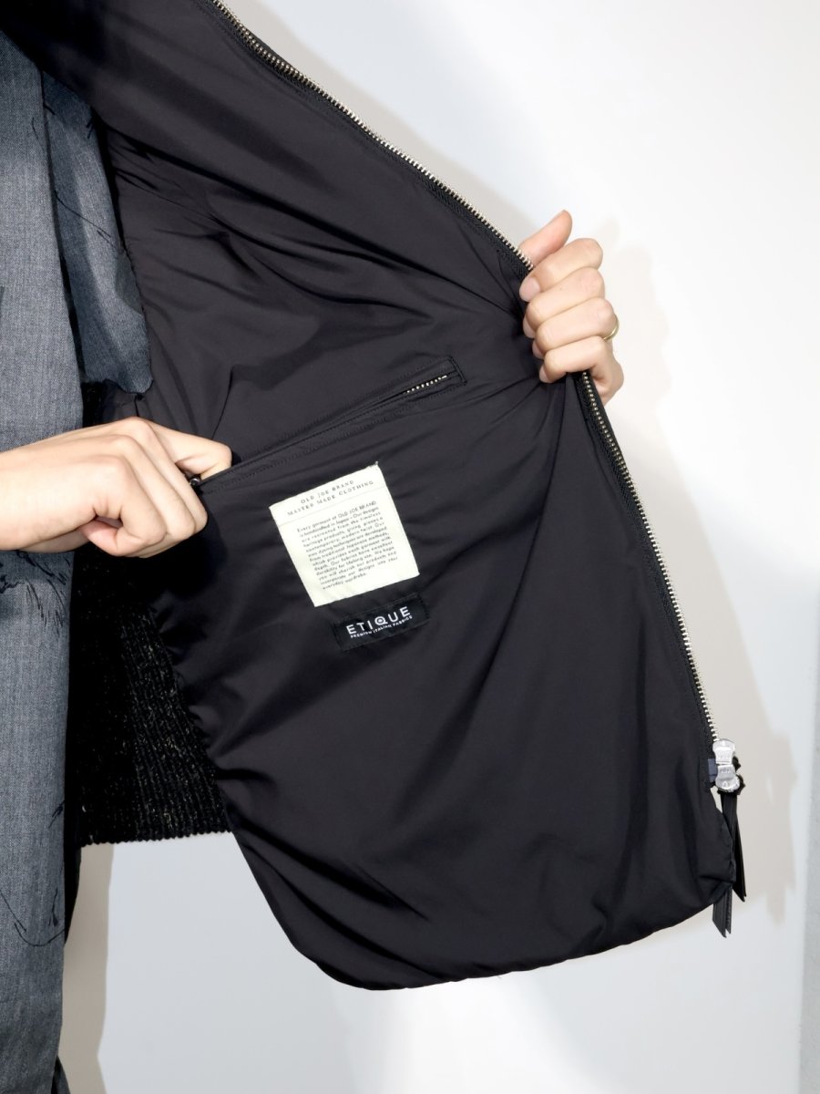 画像13: OLD JOE   HIGH-COUNT SILK PUFF VEST (13)