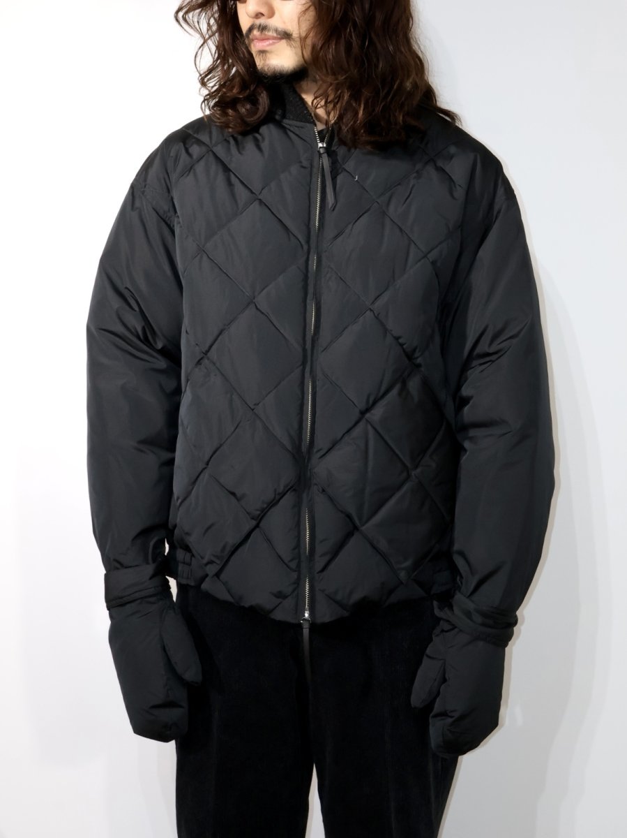 画像2: OLD JOE   HIGH-COUNT SILK MITTEN PUFF JACKET (2)