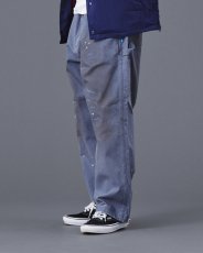 画像6: Liberaiders  REPAIRED CANVAS WORK PANTS (6)