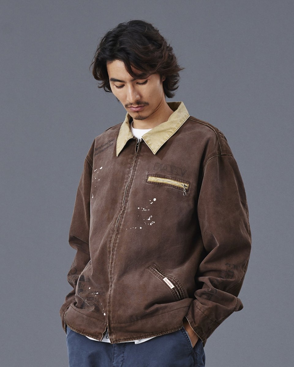 画像18: Liberaiders  GARMENT DYED WORK JACKET (18)