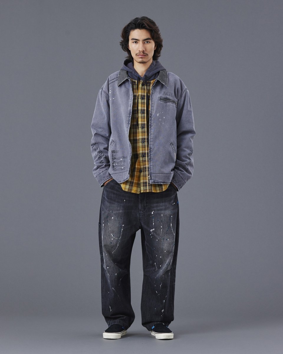 画像6: Liberaiders  GARMENT DYED WORK JACKET (6)