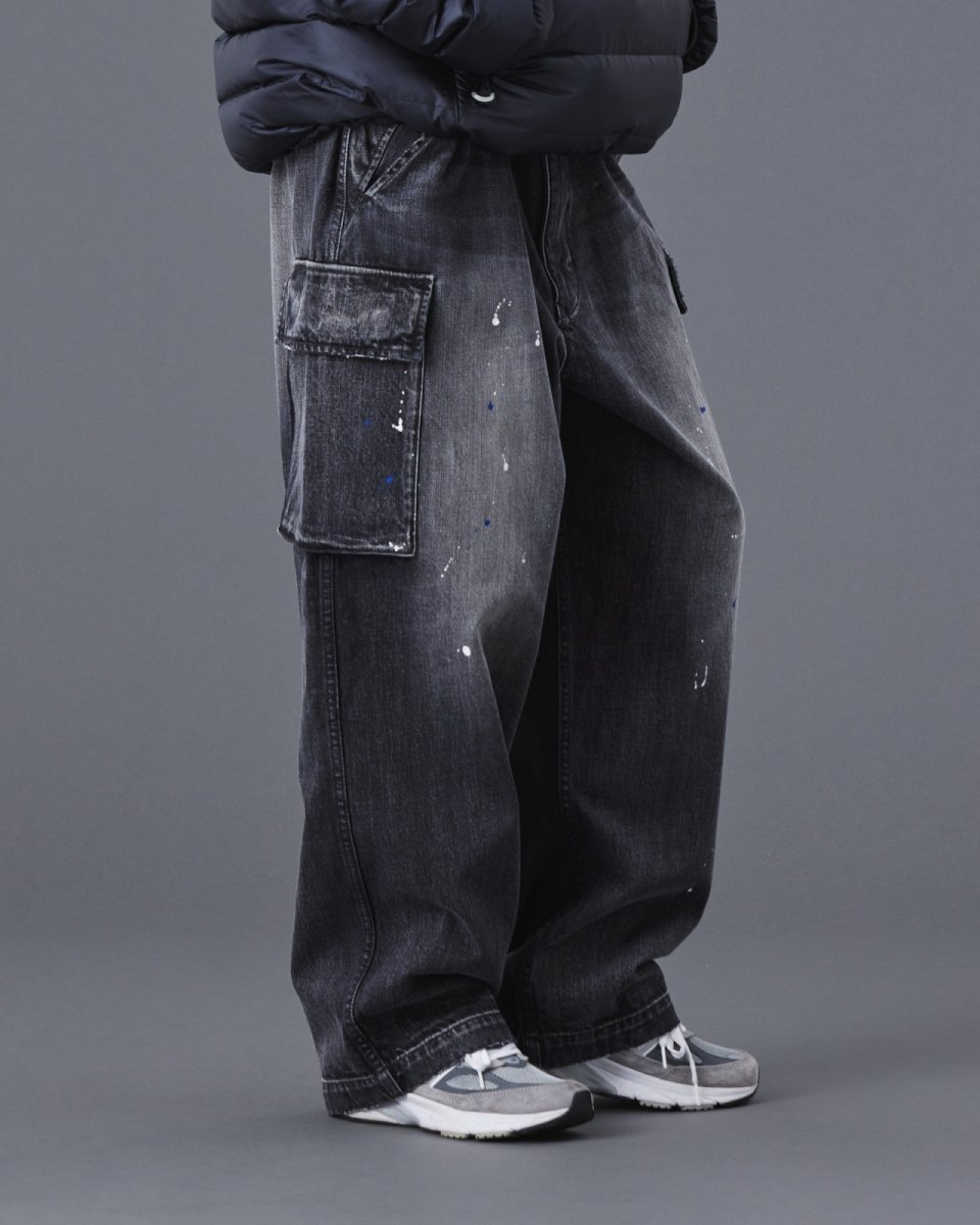 画像19: Liberaiders  DENIM CARGO PANTS (19)