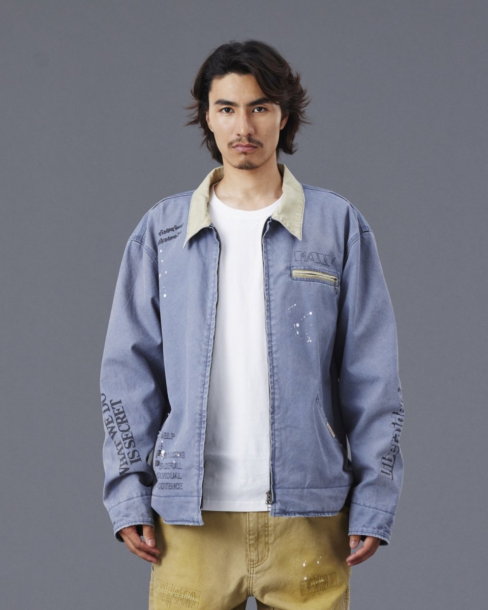 画像23: Liberaiders  GARMENT DYED WORK JACKET (23)